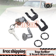 DLS210 Para 1980-1991 FORD F-150 F-250 RANGER CERRADURA PUERTA CILINDRO JUEGO 2 LLAVES