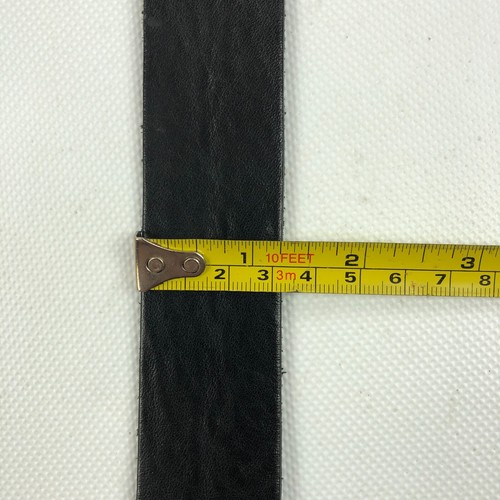 Alberto Leather Belt Mens 42 Black - Picture 10 of 11