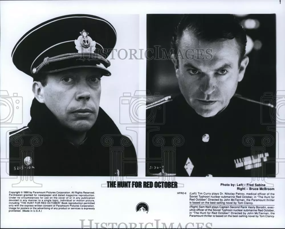 Sam neill the top hunt for red october