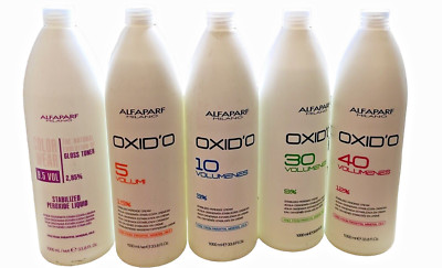 Alfaparf OXID O Peroxide Cream Developer 33.8 oz (CHOOSE YOURS)