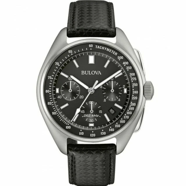 Orologio Uomo Vintage In Pelle Nero - Quadrante Grande 50mm - Movimento Al Quarzo - Regalo