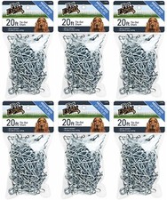 Pet Expert PE223850 20' ft Heavy Duty Dog Tie Out Chain - Pack of 6