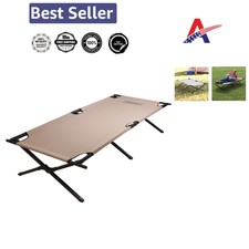 Trailhead II Military Camping Cot - Heavy-Duty Foldable Sleeping Solution