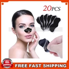 20 pcs Blackhead Remover Nose Pore Cleansing Strips Peel Off Mask Sticker