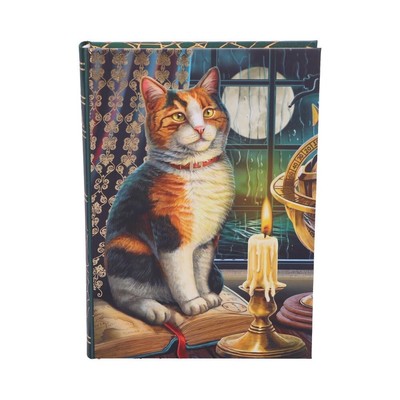 Lisa Parker Abenteuer wartet - Zauberbuch/Journal - Katze und Kerze - NEU MÜLLEIMER