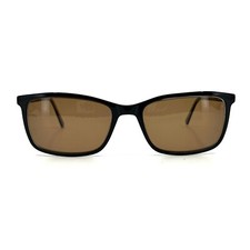 WP 20213 BK/CR Black Crystal Womens Rectangular Medium Eyeglasses 58-19-150