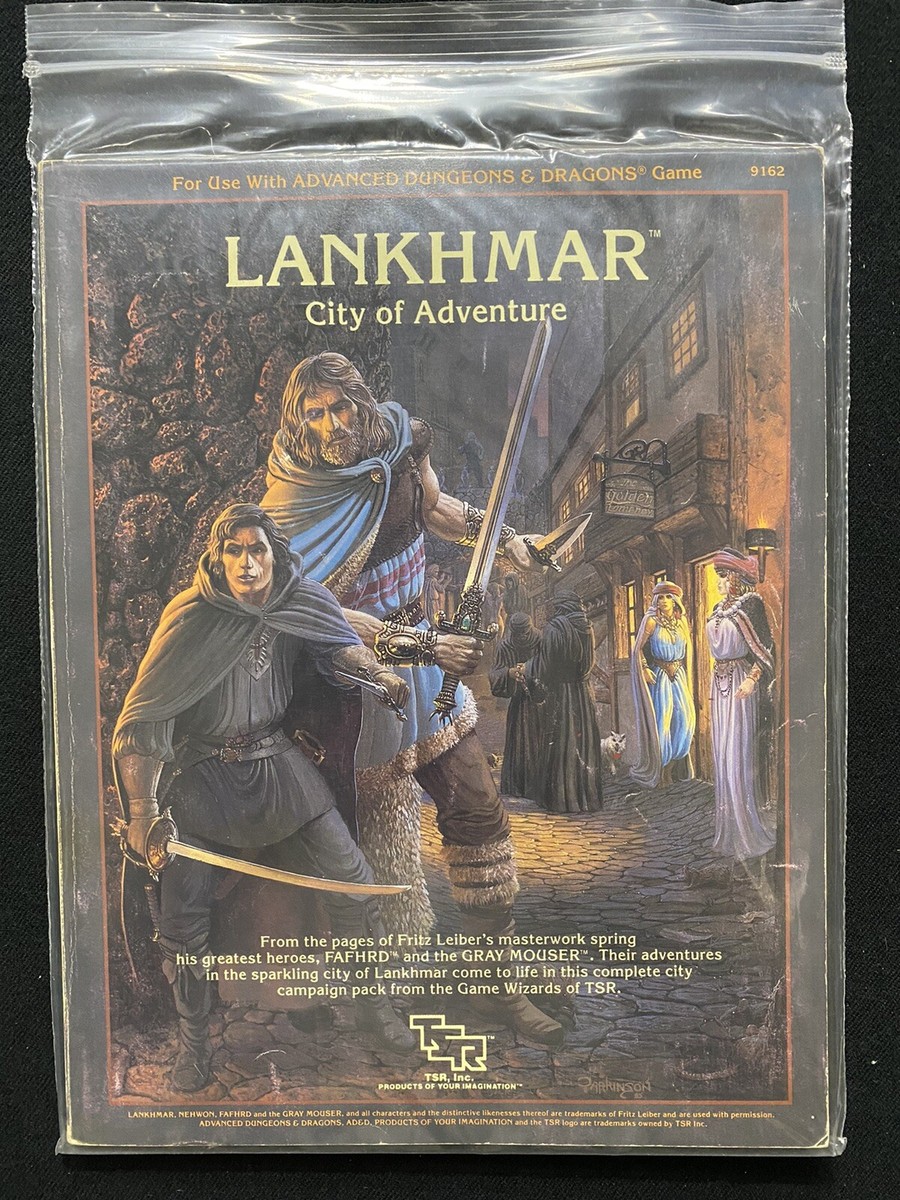 アート・デザイン・音楽 AD&D 2ED lankhmar city of adventure 250px-