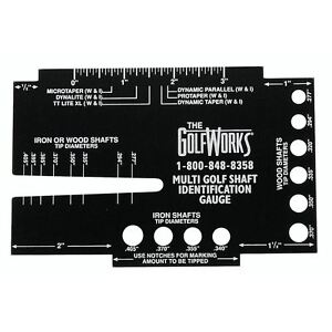 Golfworks Shaft Chart