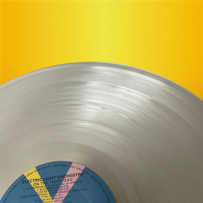 Elo On The Third Day Vinyl LP 1973 Jet Records JETLP 202 auf Klarsichtvinyl