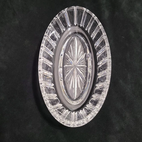 Vintage Waterford Crystal Oval Candy Dish. Beautiful