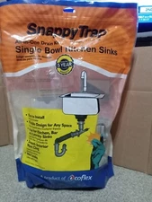 SNAPPYTRAP 1-1/2 in. All-in-One Drain Kit for Single Bowl Kitchen Sinks