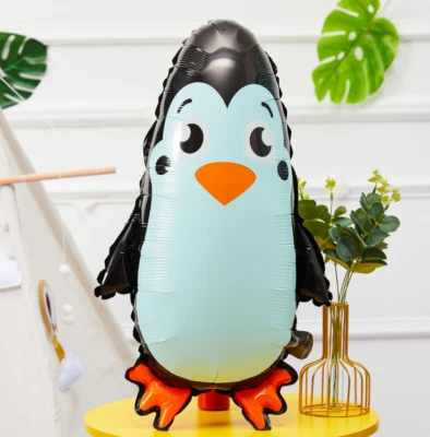 Penguin Balloon Zoo Animal Birthday Party Decoration Helium/Air Self Seal Large