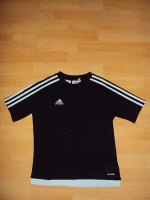 T-shirt noir Adidas 11/12 ans en TBE - Photo 1/2