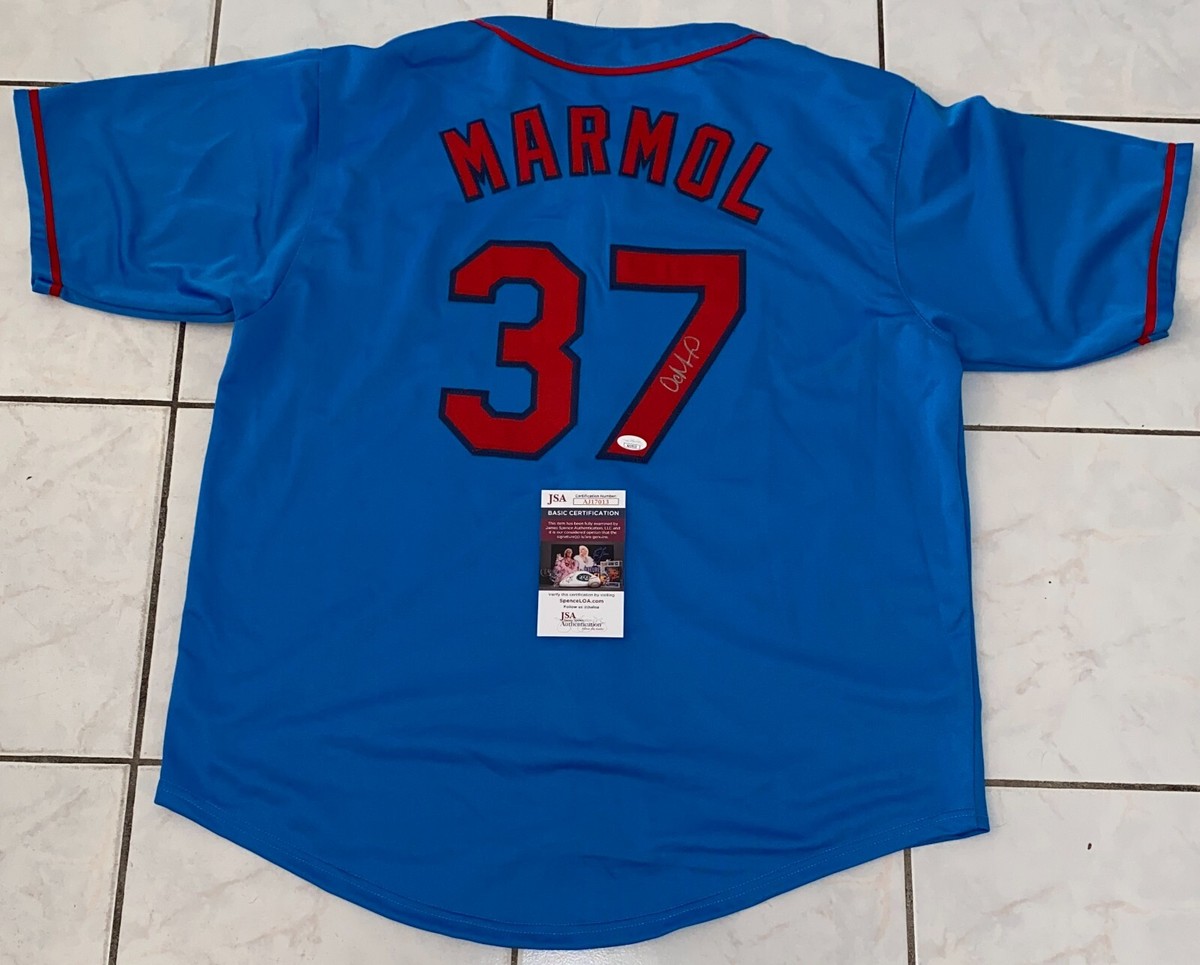Oliver Oli Marmol Signed St. Louis Cardinals Manager Custom Jersey