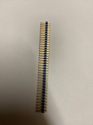 5pcs 72-pin (2x36) Dual Row Header, 0.1'' Spacing -