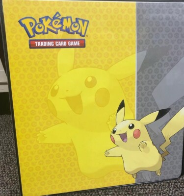Pokemon Pikachu 3-Ring Binder Card Album 2 Ultra Pro 25 Page Brand New |  eBay