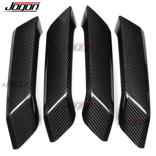 Carbono seco para Ford Bronco U725 Badlands Raptor 2021+ panel de puerta lateral decoración moldura - Imagen 10 de 12