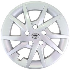 Genuine Toyota 15" Wheel Trim 5 Spoke Silver x1 Hub Cap Prius 12-21 4260247090