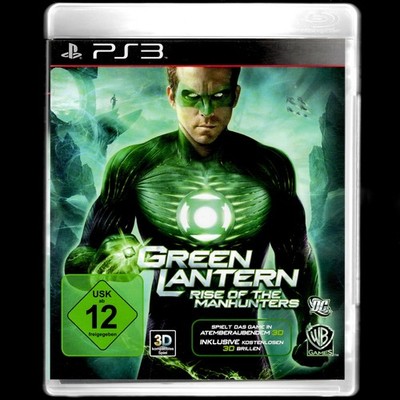 Green Lantern Rise of the Manhunters DC PS3 Spiel Adventure PlayStation Game CIB