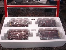 Lehmann LGB The Big Train G Scale 40040 PENNSYLVANIA Ore Coal Hopper Car Set PRR