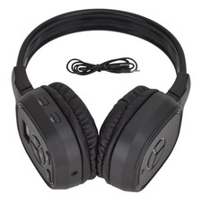 New Portable Wireless FM Radio Headset With customizability Fit 2 AAA batteries
