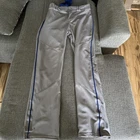 Alleson Athletics Adult Baseball Pants Gray Polyester Medium T5