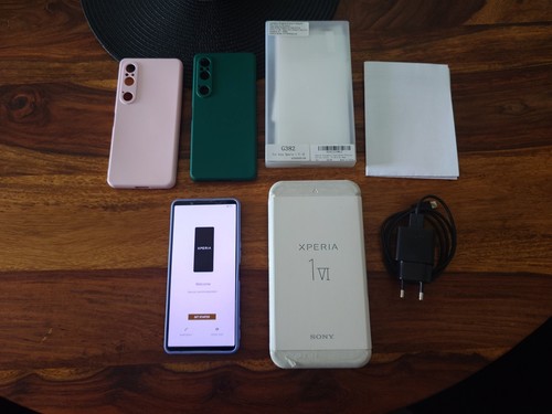 Sony Xperia 1 VI Platinum Silver 256GB 12 GB Ram * TOP ZUSTAND *  & Garantie  - Bild 6 von 9