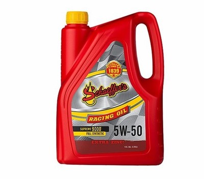 5W-50 RACING FULL SYNTHETIC RACING MOTOR OIL 1 GALLON SCHAEFFER SUPREME 9000 Oil