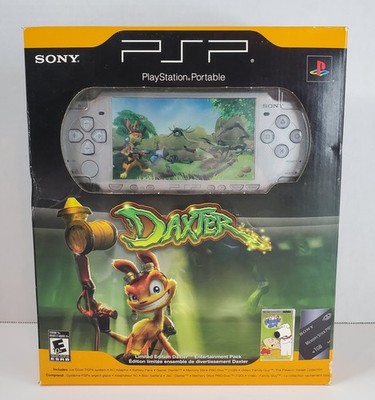 Sony PSP 2000 Daxter Entertainment Pack Ice Silver Handheld System