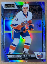 2023-24 O-Pee-Chee Platinum Rainbow Mathew Barzal #144 New York Islanders