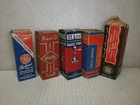 5 x25L6GT/25L6 - Rca, Ken Rad, G.E, Tung Sol, Fivre - NOS - El.Rőhren.