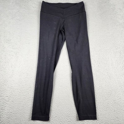 Lululemon Leggings Womens 8 Black Align V Waist Pant Athleisure Yoga Cropped