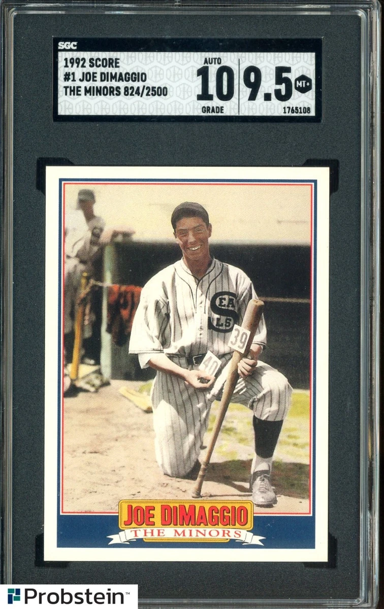 25+ Joe DiMaggio Baseball SCORE Sports Trading Cards for sale