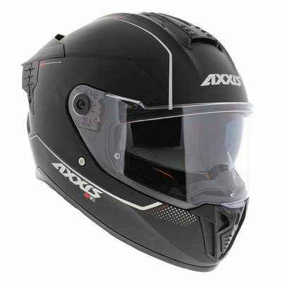 Axxis Hawk SV Evo full face helmet solid matte black | eBay