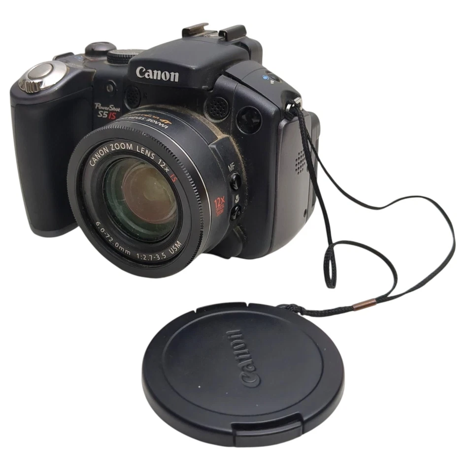 Canon PowerShot S5 IS Digital Camera 8.0MP 12x Zoom * PARTS ONLY* - Image 2 of 4