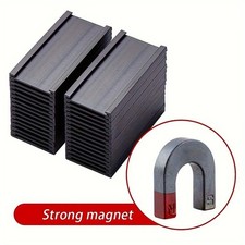 Sturdy Practical Easy-To-Use Clear Compact 100PCS Durable Magnetic Label Holders