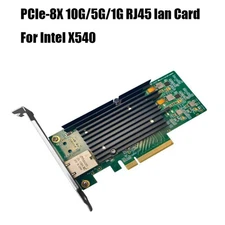 Intel X540 Controller 1Port 10GbE RJ45 Ethernet PCIe-x8 Network Adapter lan Card