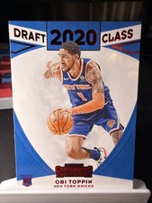 2020-21 Panini Contenders Draft Class Red Obi Toppin #19 Rookie RC Knicks