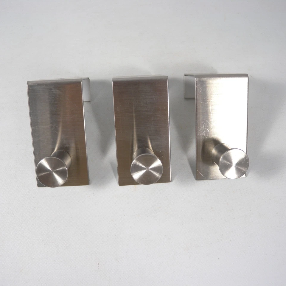 3 APPENDIABITI DA PORTA GANCI APPENDINI IN METALLO GRUNDTAL IKEA - W328 - Immagine 3 di 4