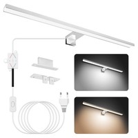 Spiegelleuchte Badezimmer LED Wandlampe IP44 Wasserdicht Edelstahl 60Cm 15W