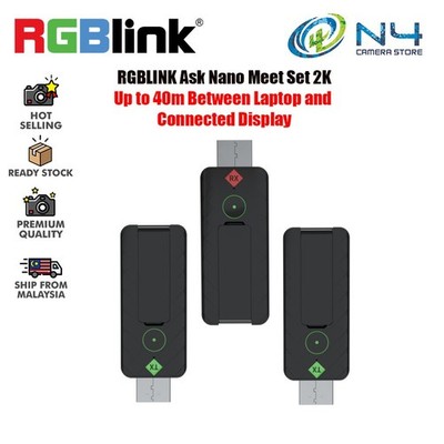RGBlink ASK nano meet set (1RX, 2TX)