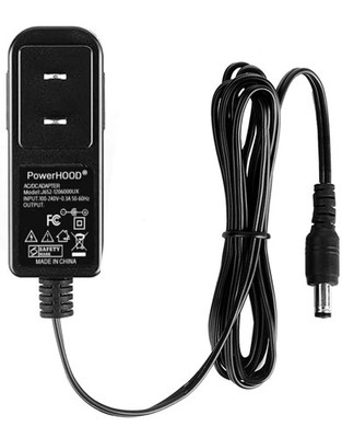 PowerHOOD DC12V AC Power Adapter Compatible with for Honeywell Mini Black