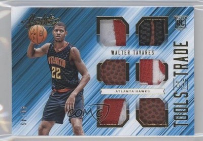 2015-16 Panini Absolute Prime 40/49 Edy Tavares Walter #33 RC 0f8