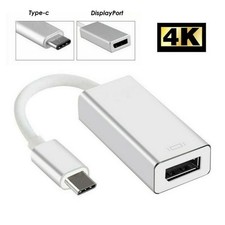 USB C Type-C 3.1 to DisplayPort DP Adapter Cable Dongle 4K 144Hz Thunderbolt 3