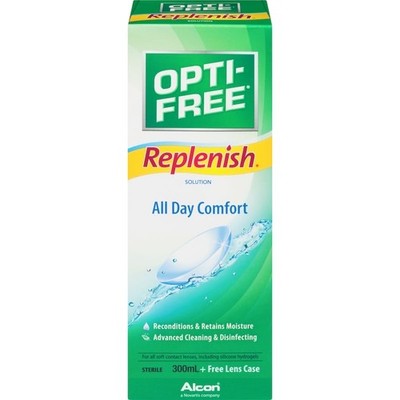 Opti-Free Replenish Contact Lens Solution