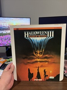 Vintage 1983 Halloween 3 III Season of The Witch CED Videodisc Horror