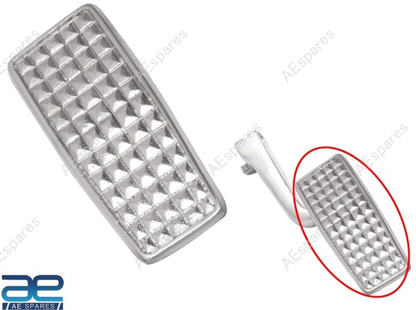 Aluminium Brems Pedal Boden Diamant Design FüR Vespa Bajaj Chetak Roller Aes-image