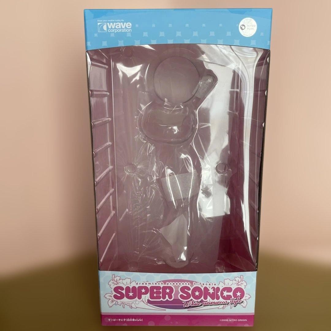 Super Sonico White Swimsuit Style Figure 1/7 scale Genuine Product 