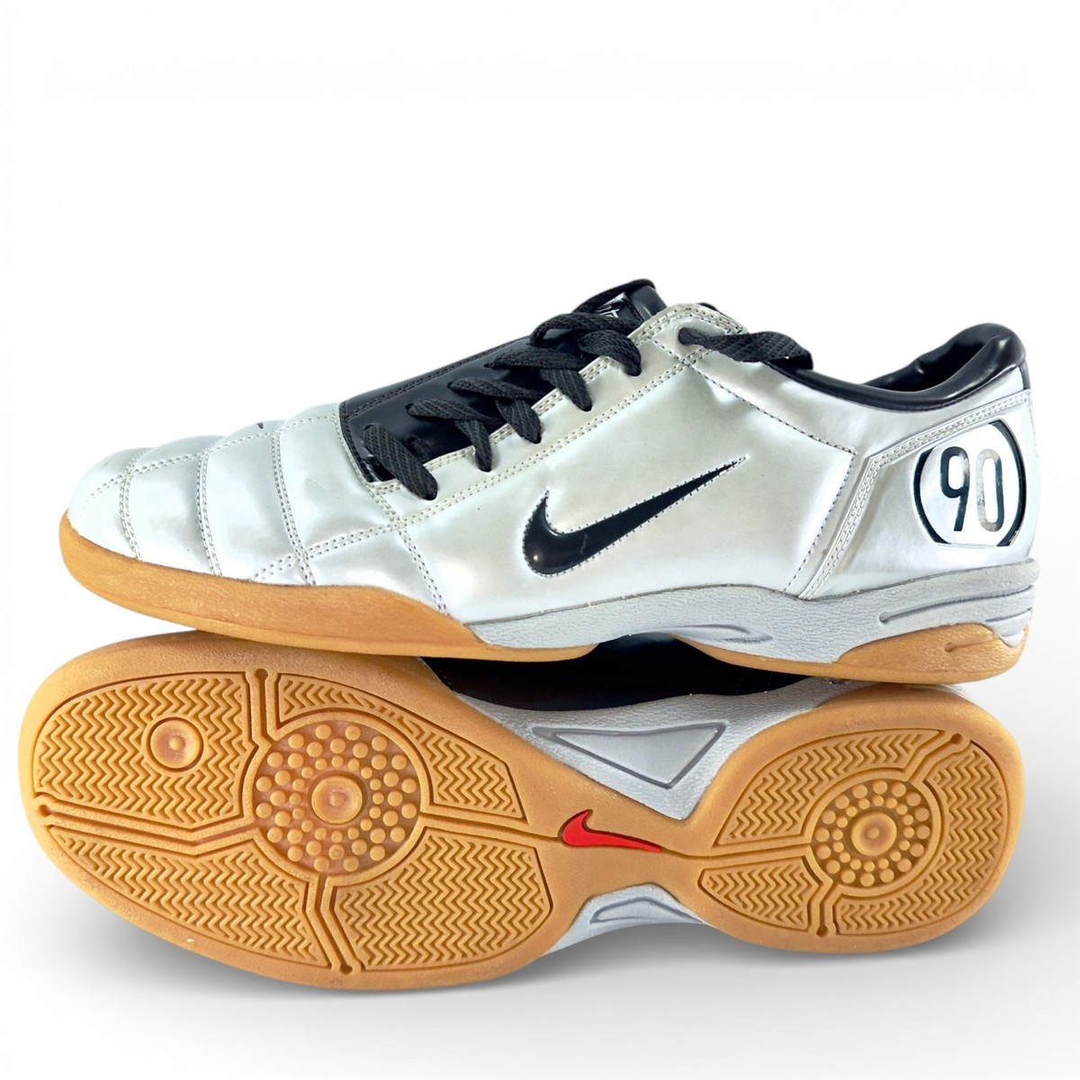 Nike Total 90 III IC 308940-103 US11.5 UK10.5 White Men's Cleats