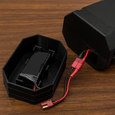 MARKENLOS Speedloader Battery Akku Fach Verlängerung Extension passt für EMG Autobot